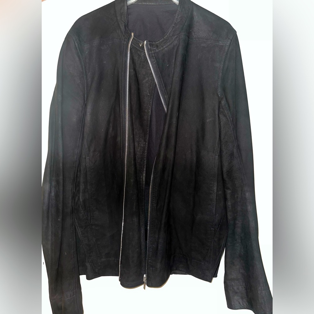Authentic Rick Owens Lambskin Coat